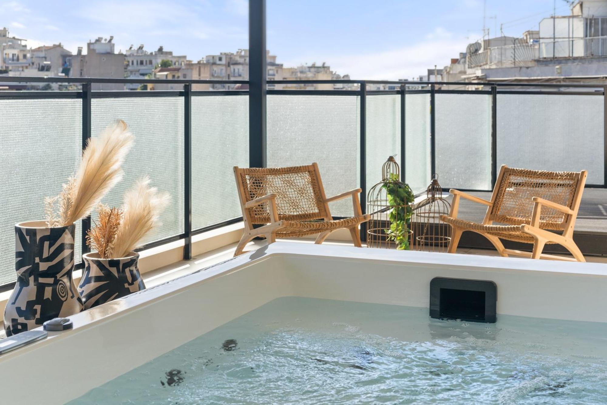 Acron 12 Penthouse Acropolis Suites Athen Eksteriør billede
