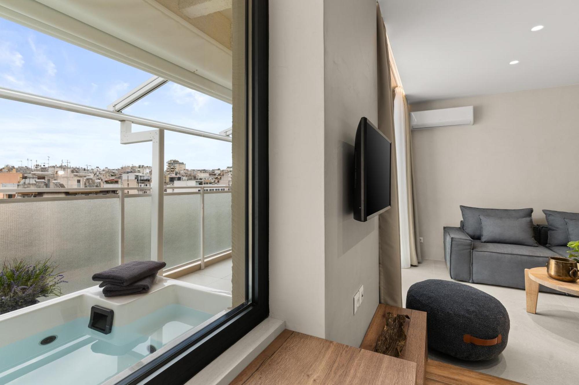 Acron 12 Penthouse Acropolis Suites Athen Eksteriør billede